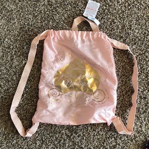 Bibbidi Bobbidi Boutique Disney Pink Cinch Sack Drawstring Backpack